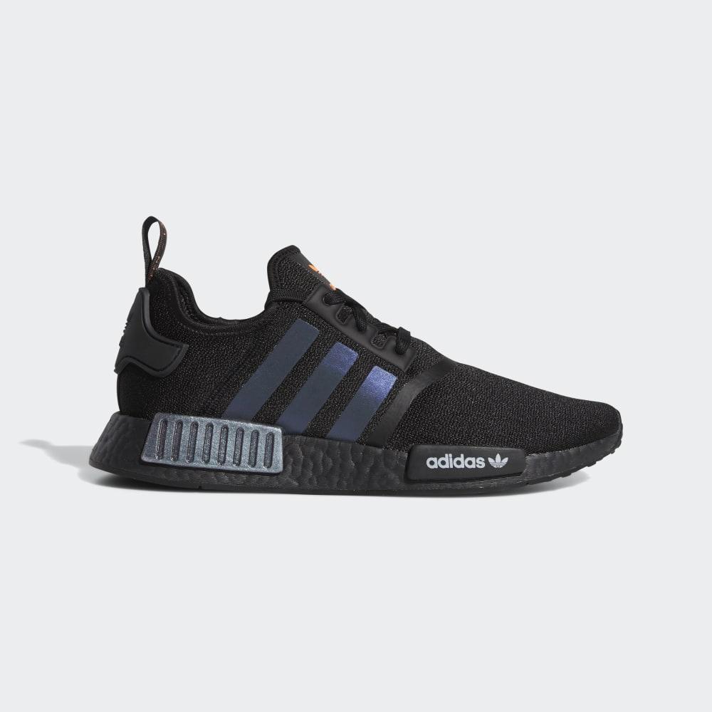 Originals Adidas NMD_R1 Dama Romania - Negrii/Portocalii/Albi FV8025